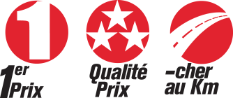 1er prix , qualité prix , moins cher au km